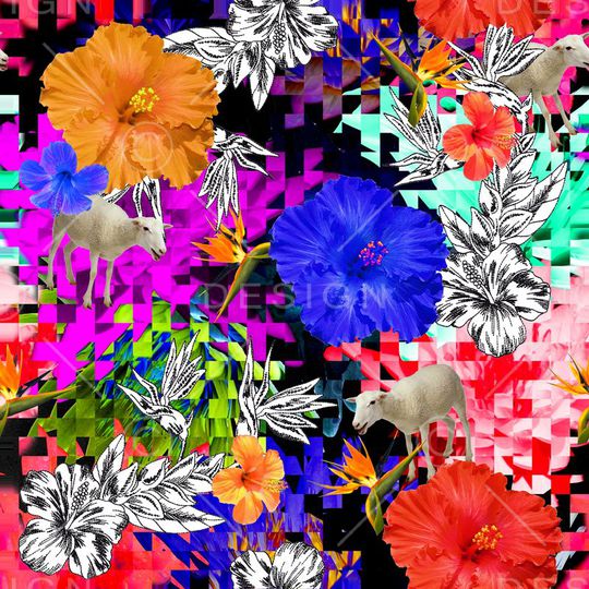 热带印花华亿平台图片