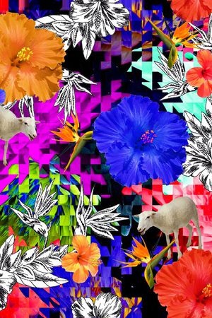 热带印花华亿平台图片