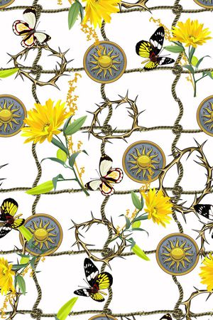 清新印花华亿平台图片