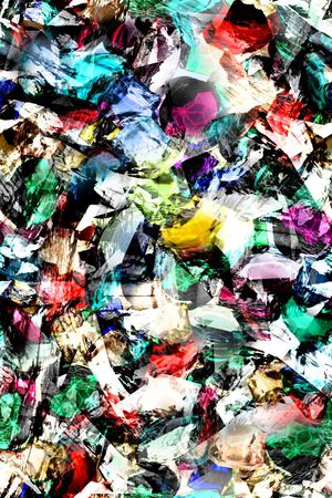 抽像印花华亿平台图片