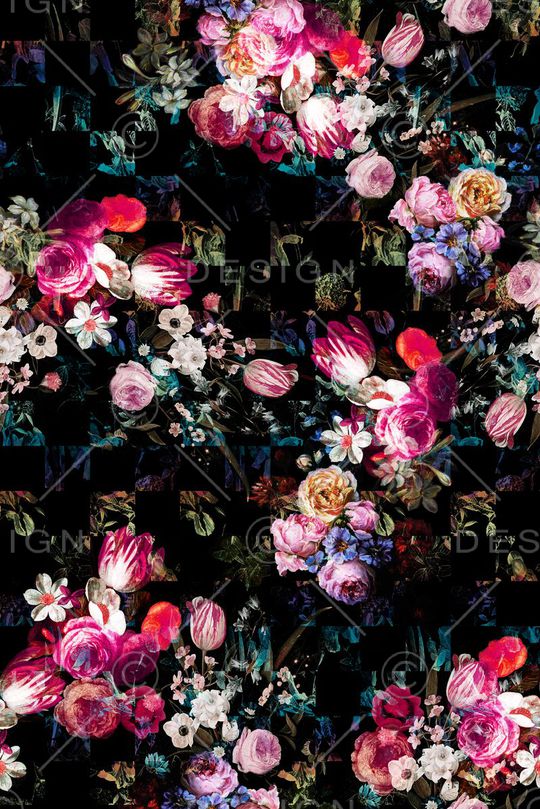 油画花卉印花华亿平台图片