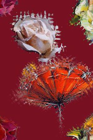 抽象印花华亿平台图片