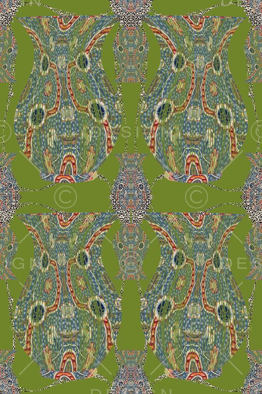 2015创意花瓶印花华亿平台图片