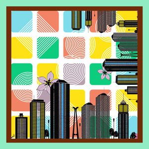 靓丽印花华亿平台图片