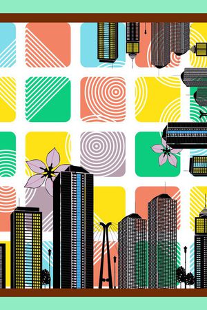 靓丽印花华亿平台图片