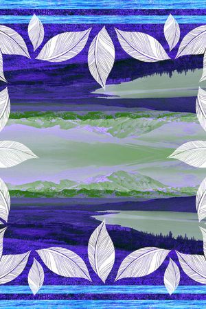 写意印花华亿平台图片