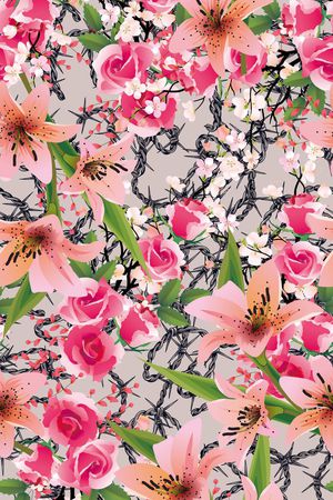 清新印花华亿平台图片