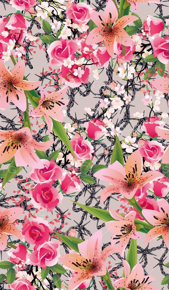 清新印花华亿平台图片