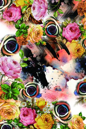 时尚印花华亿平台图片