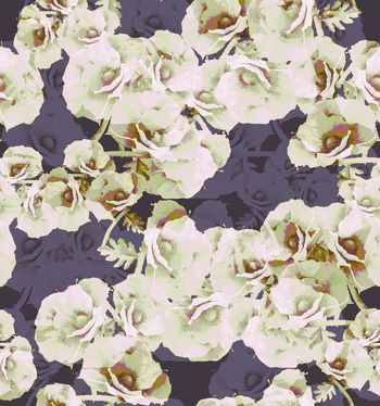 406736-2015 时尚 复古花卉