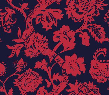 宫廷风印花华亿平台图片