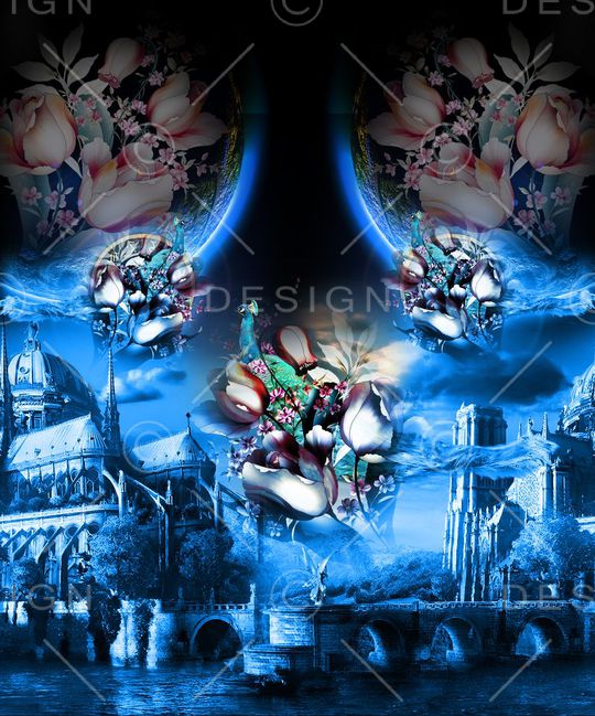 欧式印花华亿平台图片