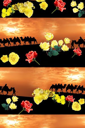 风景印花华亿平台图片