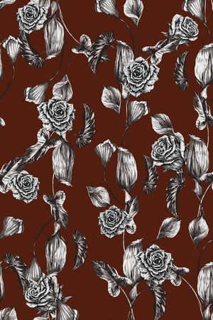 花朵印花华亿平台图片