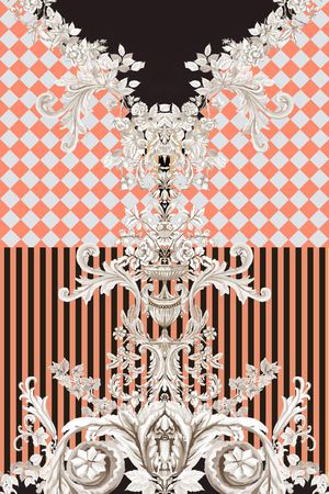 手绘印花华亿平台图片