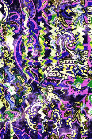 佩斯利印花华亿平台图片