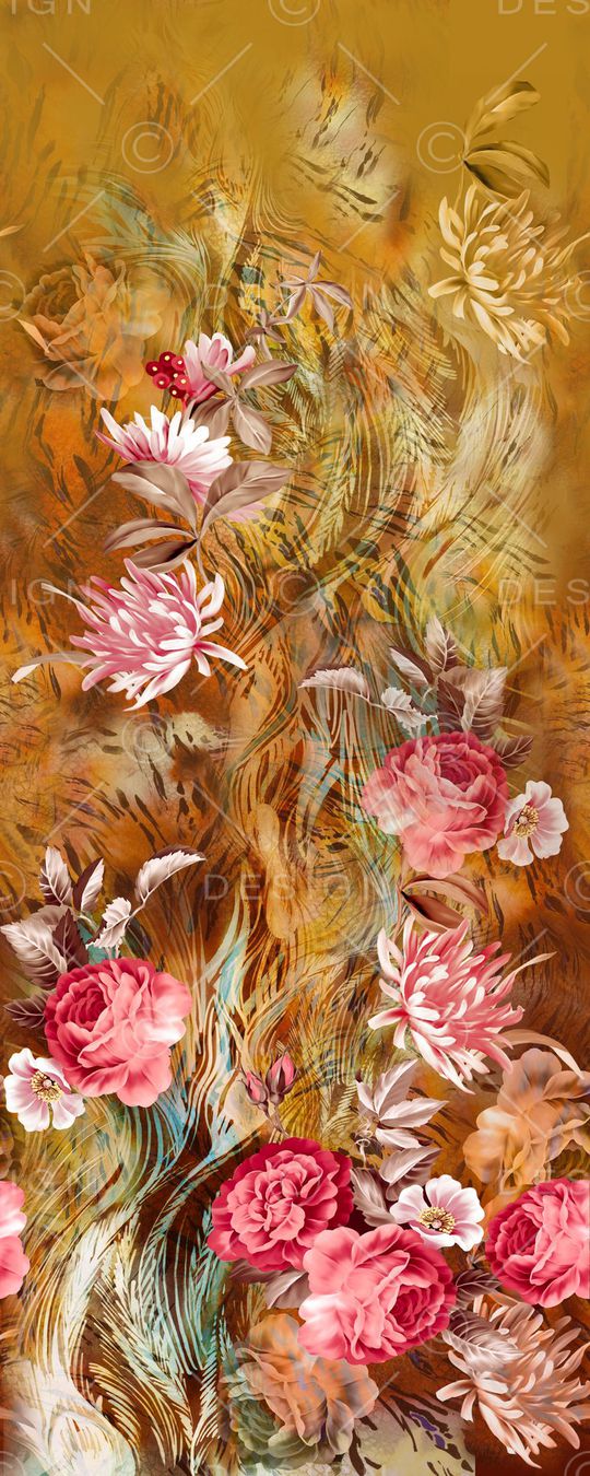 混合风格印花华亿平台图片