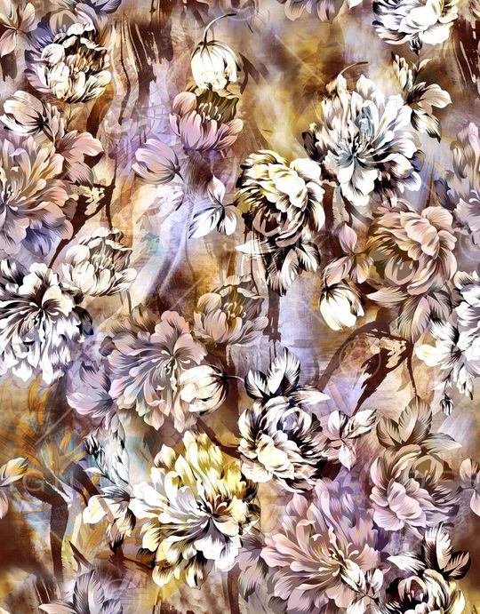 混合风格印花华亿平台图片