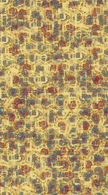 407059-抽象 创意 民族服装面料