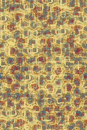 抽象印花华亿平台图片