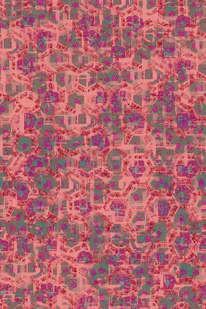 抽象印花华亿平台图片