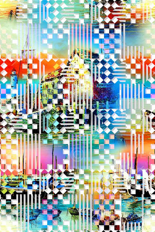 时尚印花华亿平台图片