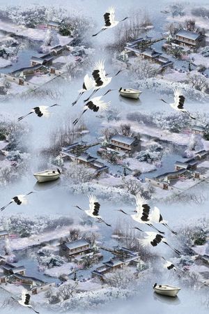 时尚流行印花华亿平台图片