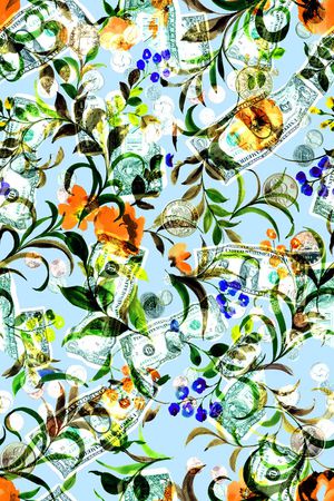 甜美 清新印花华亿平台图片