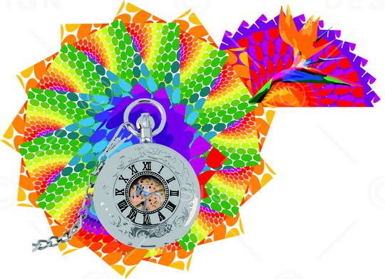 怀表印花华亿平台图片