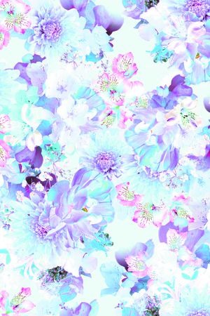 优雅清新印花华亿平台图片