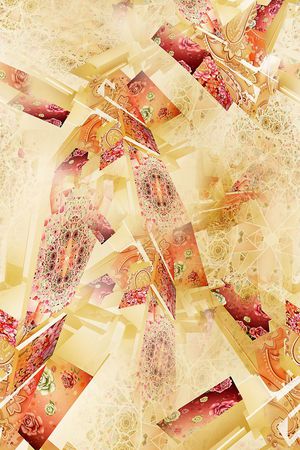 彩色玻璃印花华亿平台图片