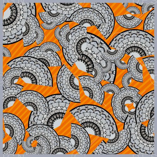 大气岩石纹理方巾印花华亿平台图片