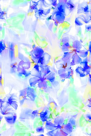 小清新印花华亿平台图片