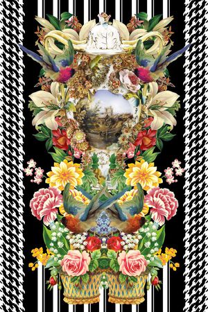 古典印花华亿平台图片