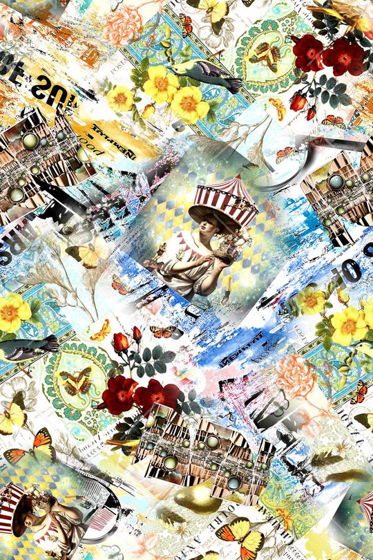 休闲印花华亿平台图片