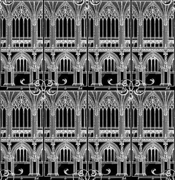 407578-时尚潮流几何欧式建筑印花2