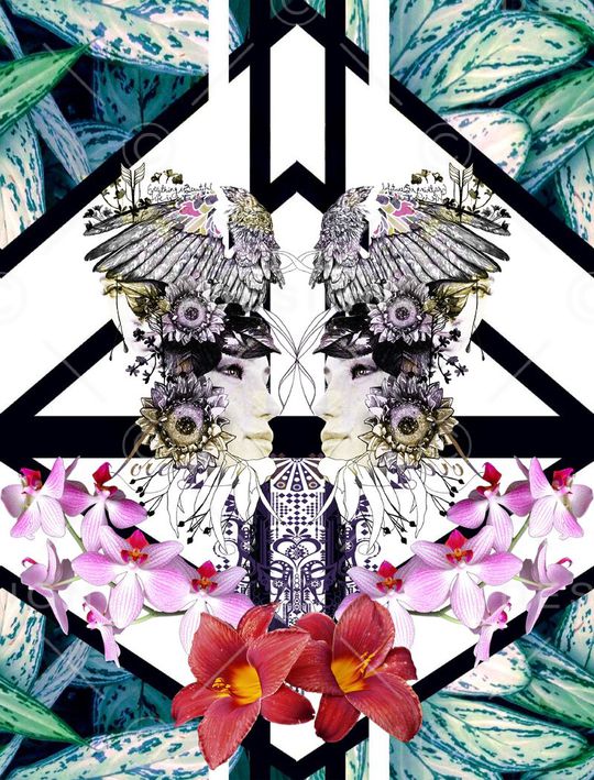 定位花印花华亿平台图片