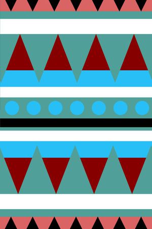 几何印花华亿平台图片