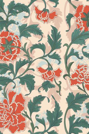 花瓣印花华亿平台图片