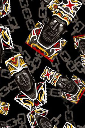 巴洛克印花华亿平台图片