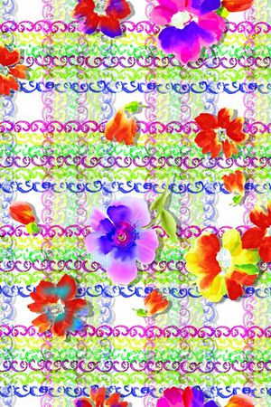 流行时尚印花华亿平台图片