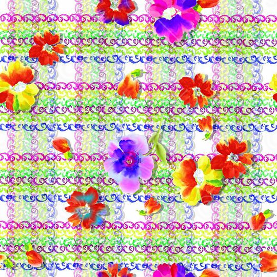 流行时尚印花华亿平台图片