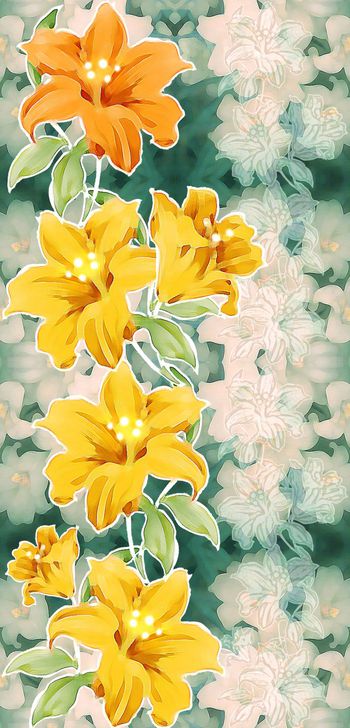 407890-黄百合（大小尺寸各一款）