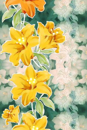 百合印花华亿平台图片