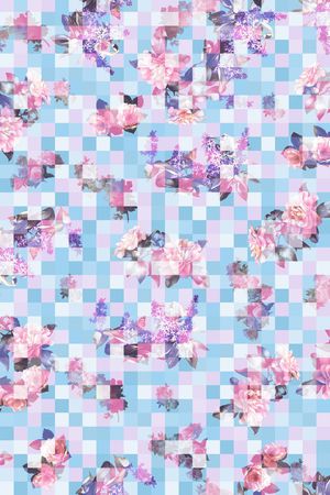 戏曲人物印花华亿平台图片