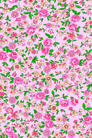 小碎花印花华亿平台图片