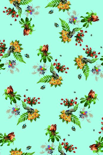 408045-小花卉 清新   雅致 骆驼  大