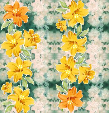 408074-黄百合（大小尺寸各一款）