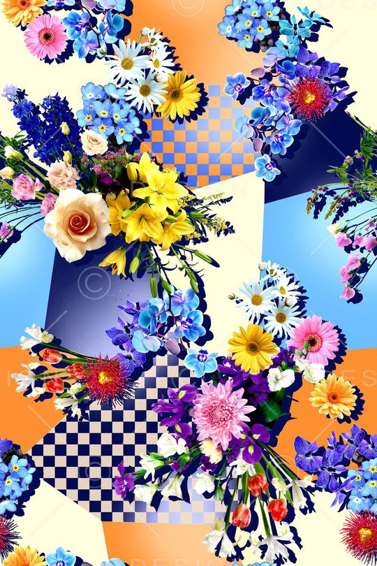 几何印花华亿平台图片