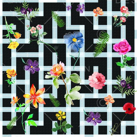 热带雨林印花华亿平台图片